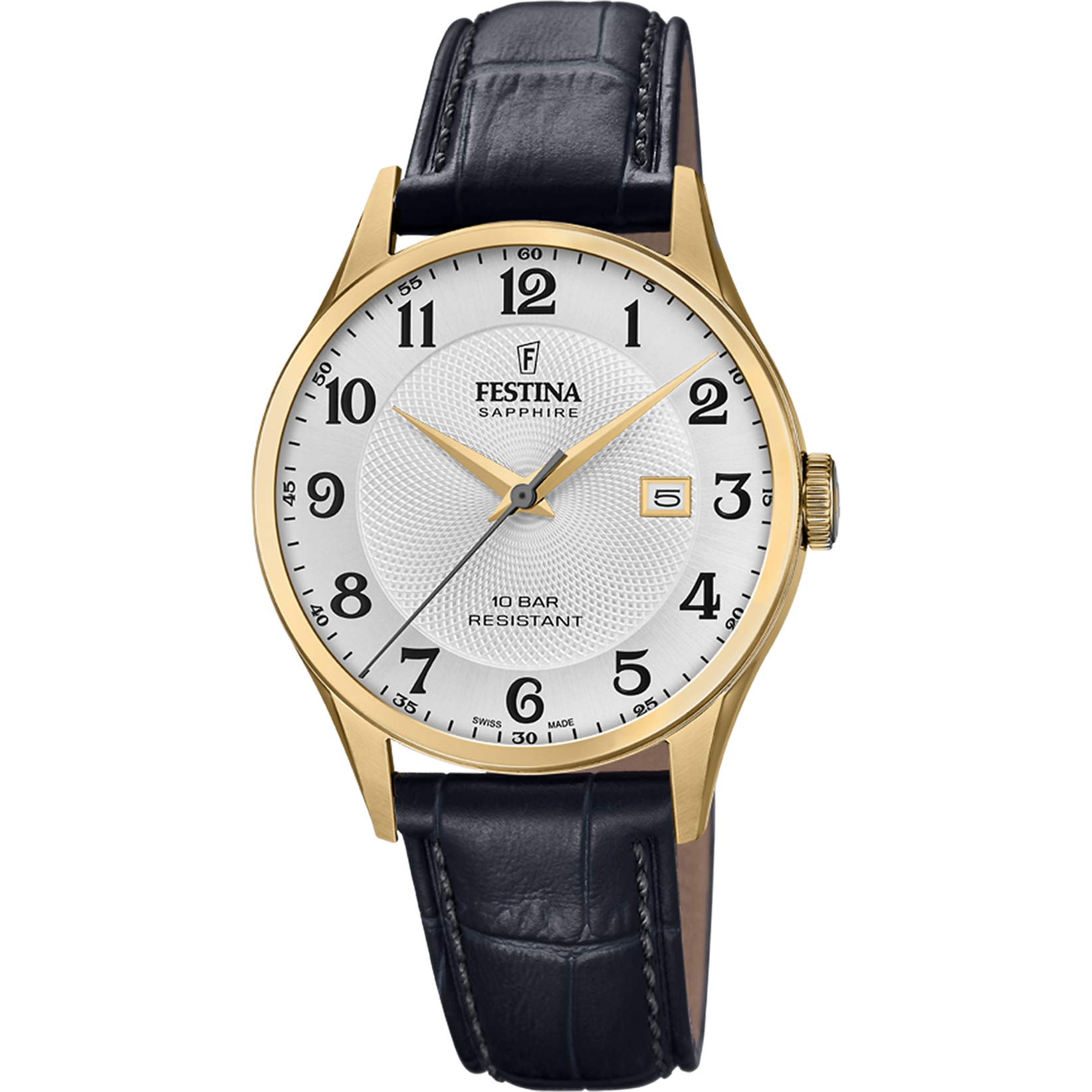 Festina Swiss Made F20010-1 - Analog - Strap Material Leather I Festina Watches USA