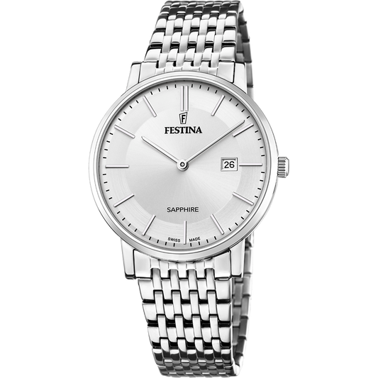 Festina Swiss Made F20018-1 - Analog - Strap Material Stainless Steel I Festina Watches USA