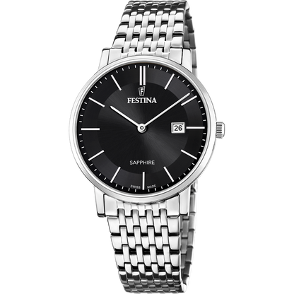 Festina Swiss Made F20018-3 - Analog - Strap Material Stainless Steel I Festina Watches USA