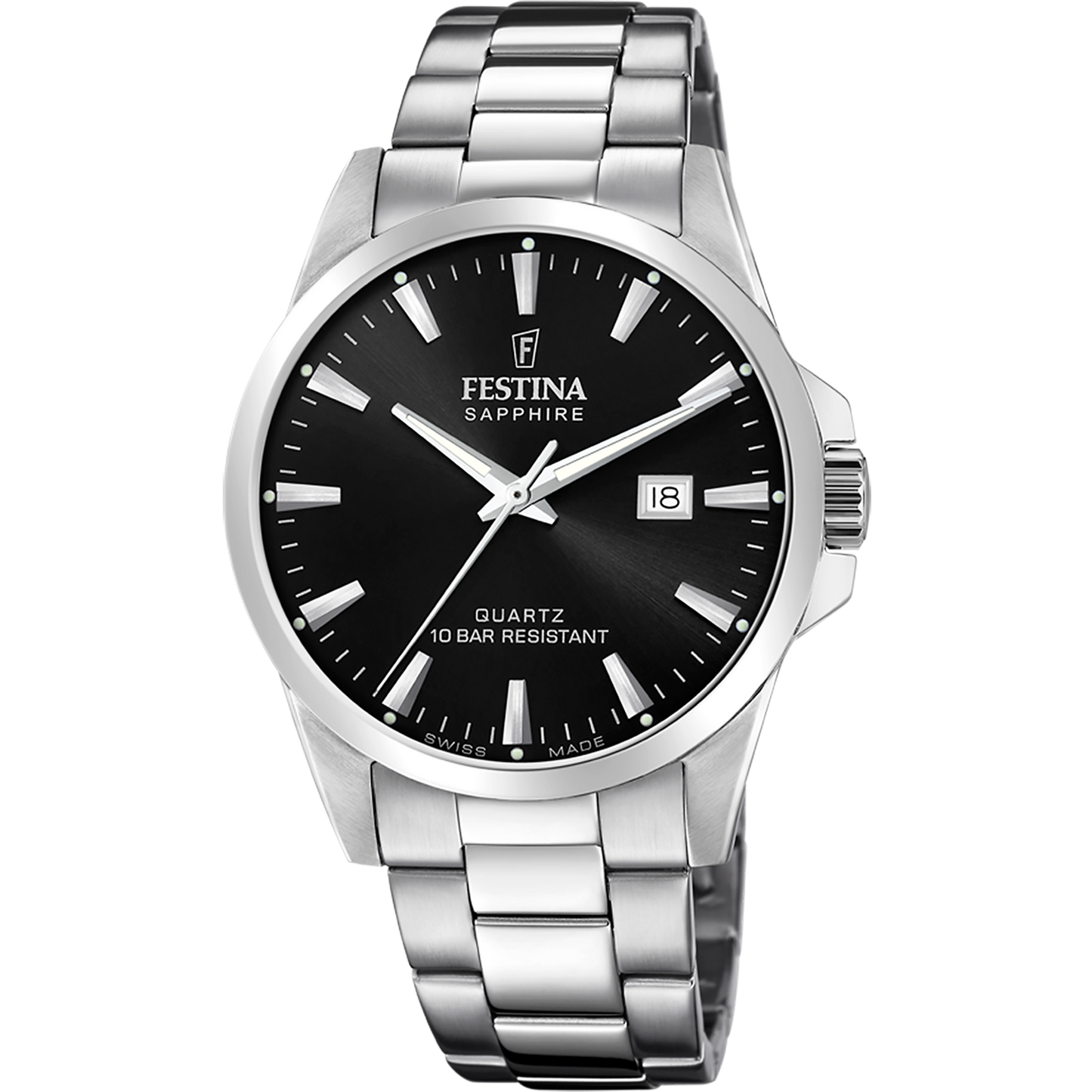 Festina Swiss Made F20024-4 - Analog - Strap Material Stainless Steel I Festina Watches USA