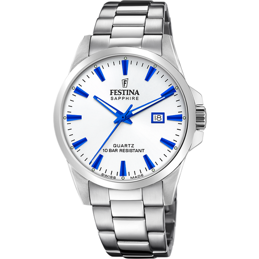Festina Swiss Made F20024-5 - Analog - Strap Material Stainless Steel I Festina Watches USA