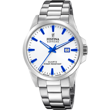 Festina Swiss Made F20024-5 - Analog - Strap Material Stainless Steel I Festina Watches USA