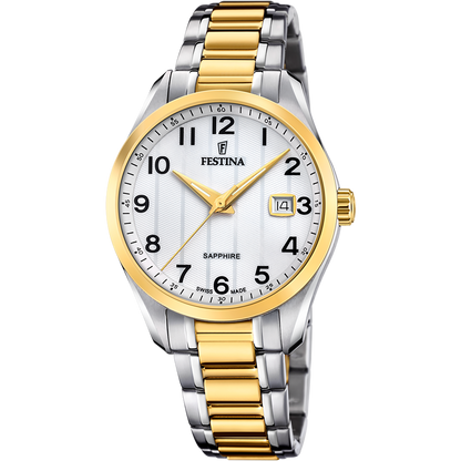 Festina Swiss Made F20027-1 - Analog - Strap Material Stainless Steel I Festina Watches USA