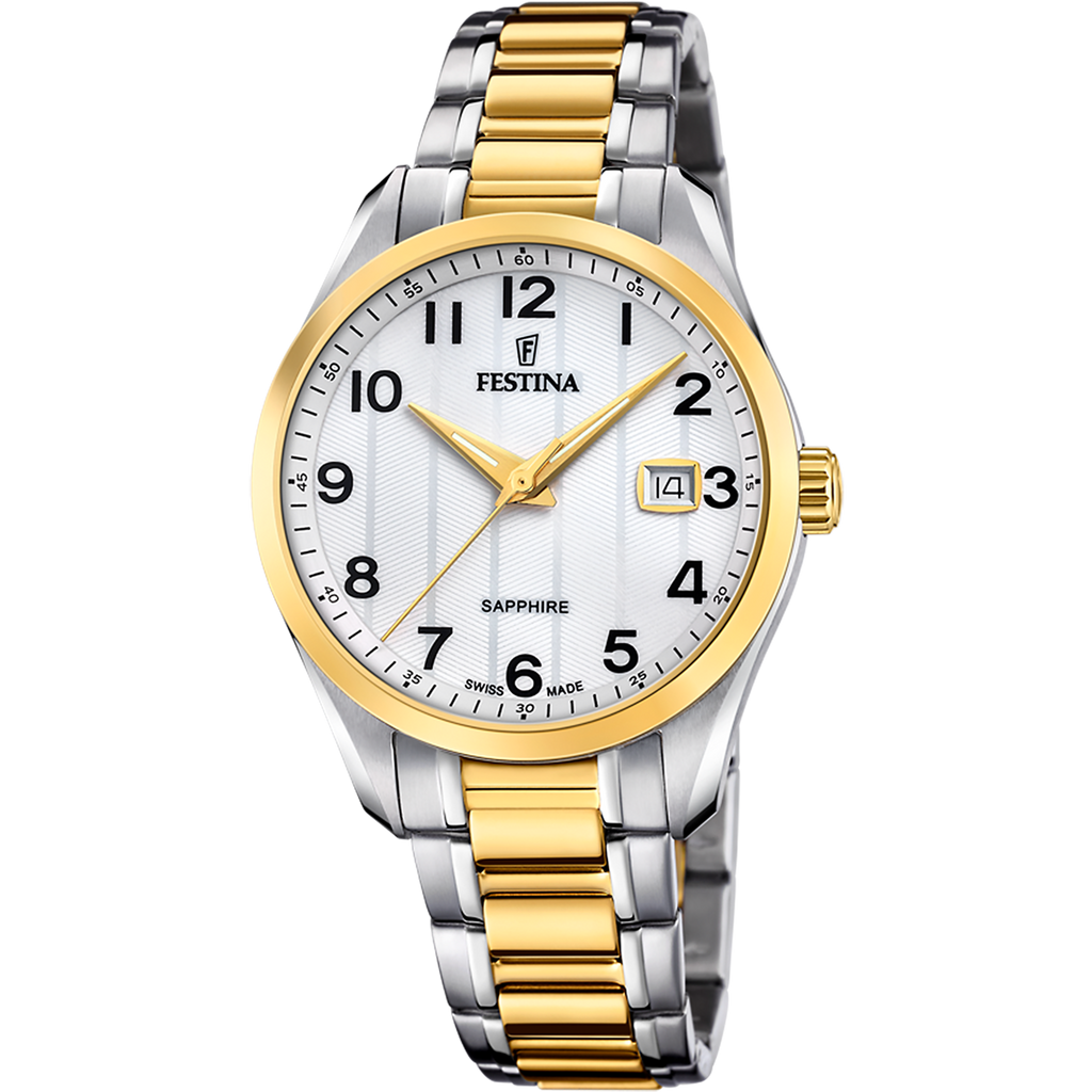 Festina Swiss Made F20027-1 - Analog - Strap Material Stainless Steel I Festina Watches USA