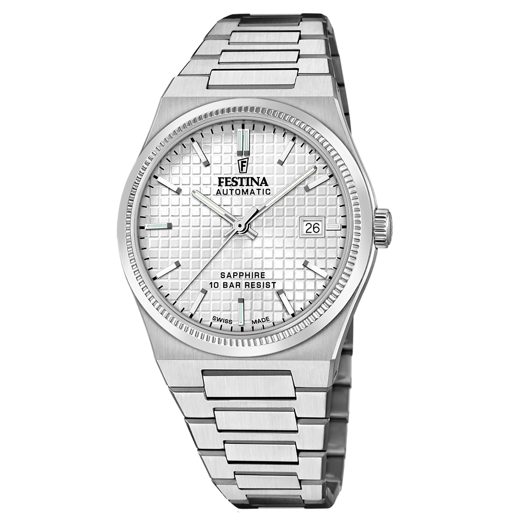 Festina Swiss Made F20028-1 - Analog - Strap Material Stainless Steel I Festina Watches USA