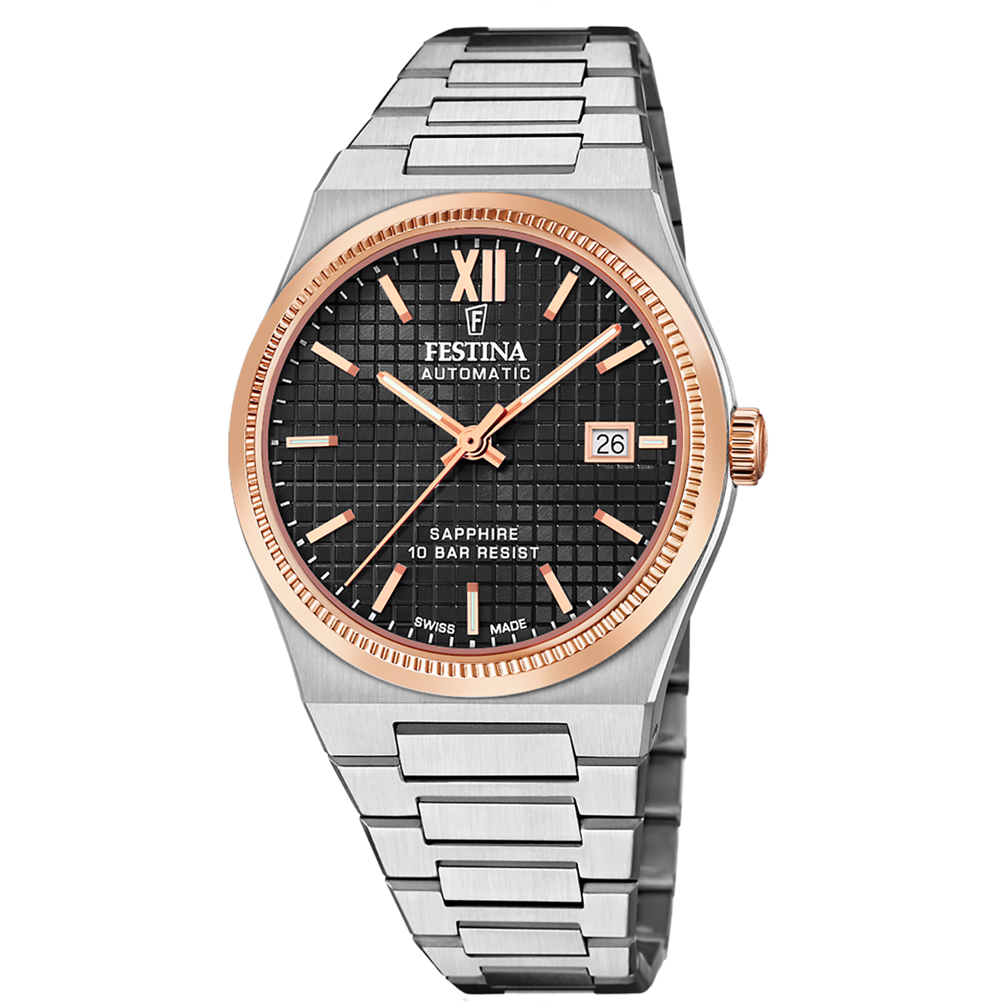 Festina Swiss Made F20030-3 - Analog - Strap Material Stainless Steel I Festina Watches USA