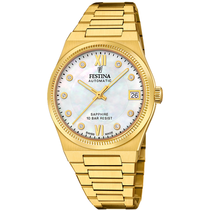 Festina Swiss Made F20033-1 - Analog - Strap Material Stainless Steel I Festina Watches USA