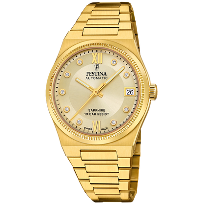 Festina Swiss Made F20033-2 - Analog - Strap Material Stainless Steel I Festina Watches USA