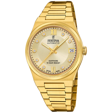 Festina Swiss Made F20033-2 - Analog - Strap Material Stainless Steel I Festina Watches USA