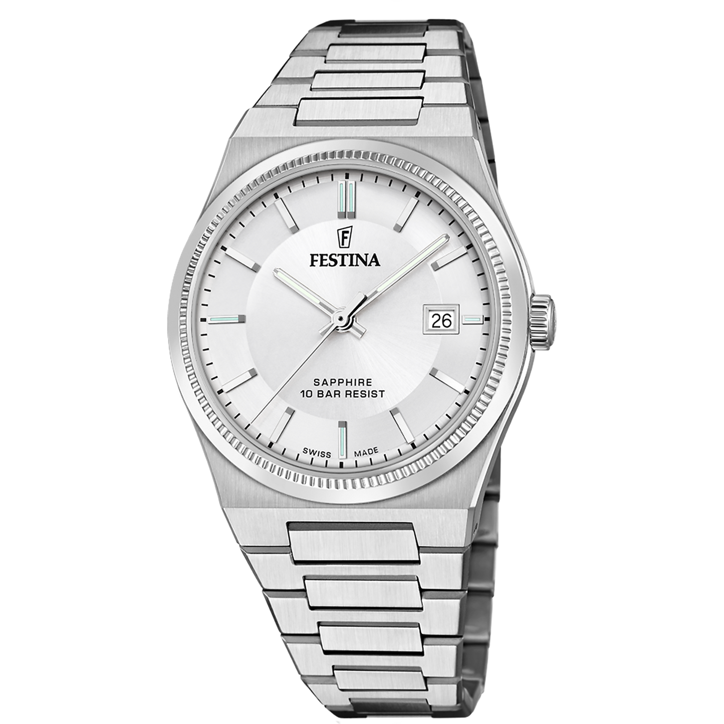 Festina Swiss Made F20034-1 - Analog - Strap Material Stainless Steel I Festina Watches USA