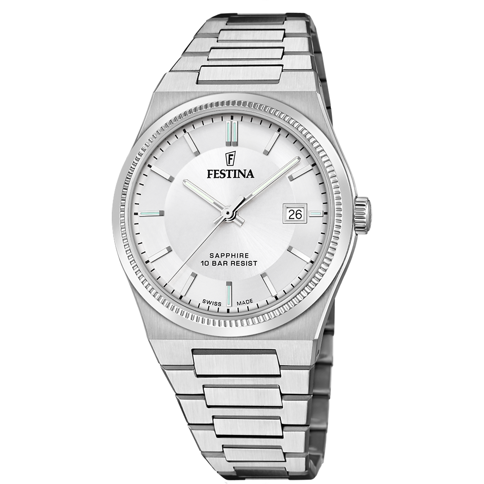 Festina Swiss Made F20034-1 - Analog - Strap Material Stainless Steel I Festina Watches USA