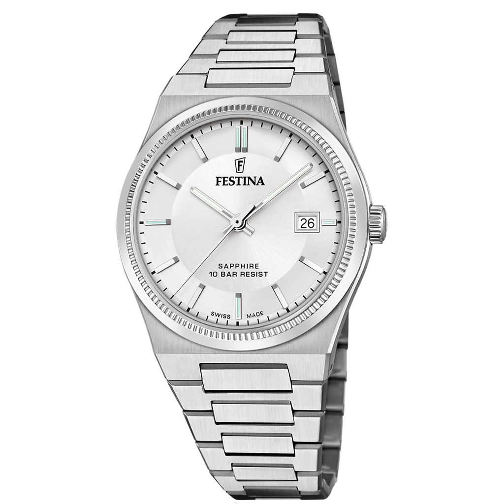 Festina Swiss Made F20034-1 - Analog - Strap Material Stainless Steel I Festina Watches USA