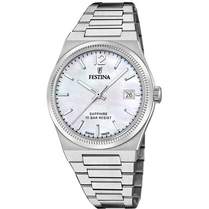 Festina Swiss Made F20035-1 - Analog - Strap Material Stainless Steel I Festina Watches USA