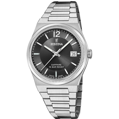 Festina Swiss Made F20035-6 - Analog - Strap Material Stainless Steel I Festina Watches USA