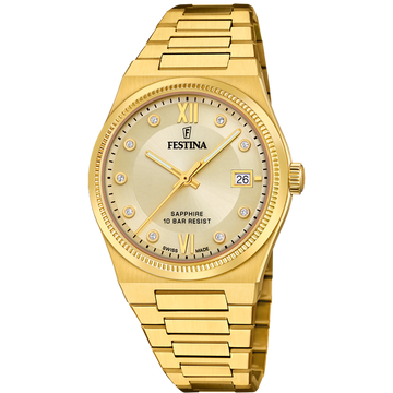 Festina Swiss Made F20039-2 - Analog - Strap Material Stainless Steel I Festina Watches USA