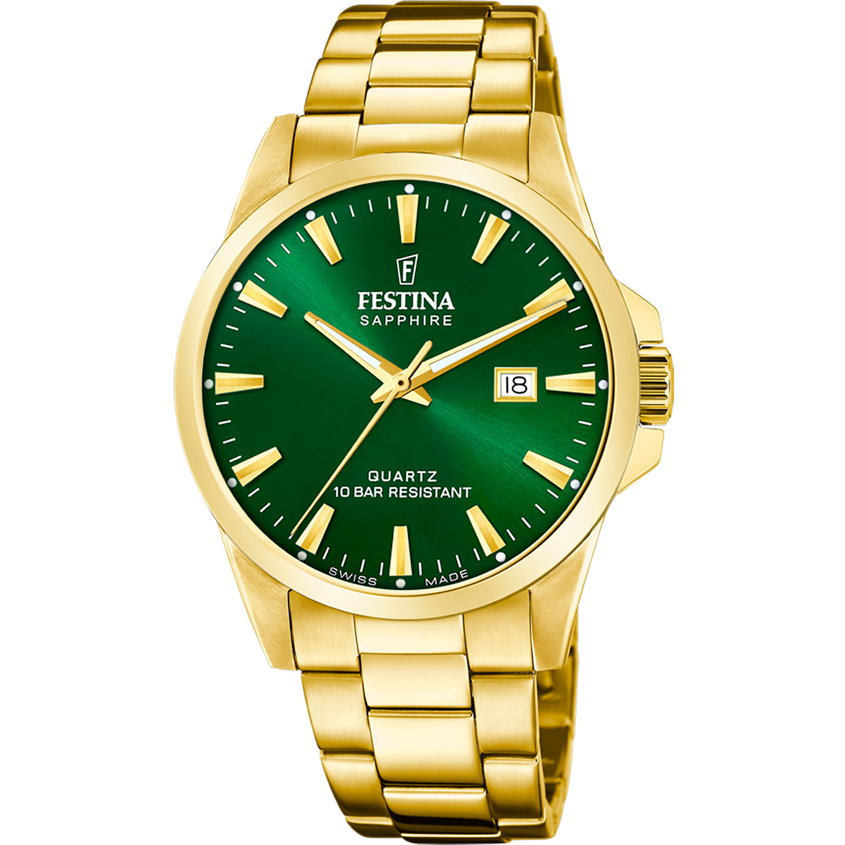Festina Swiss Made F20044-5 - Analog - Strap Material Stainless Steel I Festina Watches USA