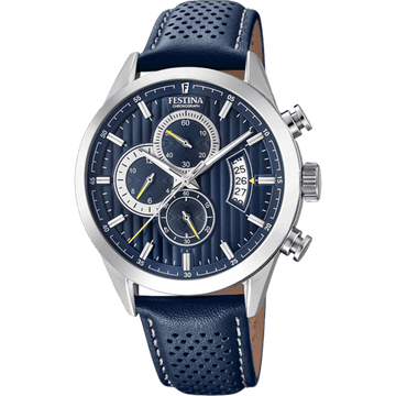 Festina Chrono Sport F20271-5 - Chronograph - Strap Material Leather I Festina Watches USA