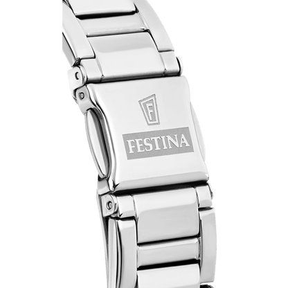 Boyfriend F20397-2 | Water Resistance 100m/330ft - Strap Material Stainless Steel - Size 38.5 mm / Free shipping, 2 years warranty & 30 Days Return | Festina Watches USA