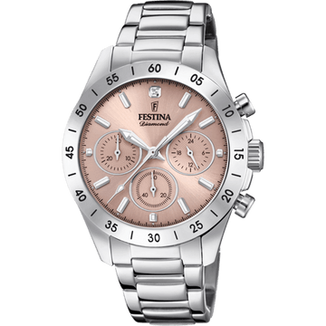 Festina Boyfriend F20397-3 - Chronograph - Strap Material Stainless Steel I Festina Watches USA