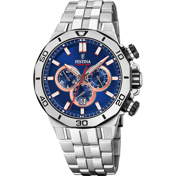 Festina Chrono Sport F20448-1 - Chronograph - Strap Material Stainless Steel I Festina Watches USA