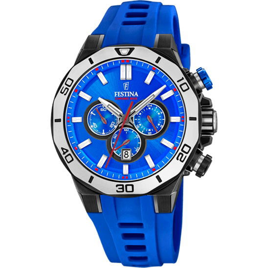 Festina Chrono Sport F20450-7 - Chronograph - Strap Material Rubber I Festina Watches USA