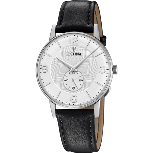 Festina Retro F20566-2 - Analog - Strap Material Leather I Festina Watches USA