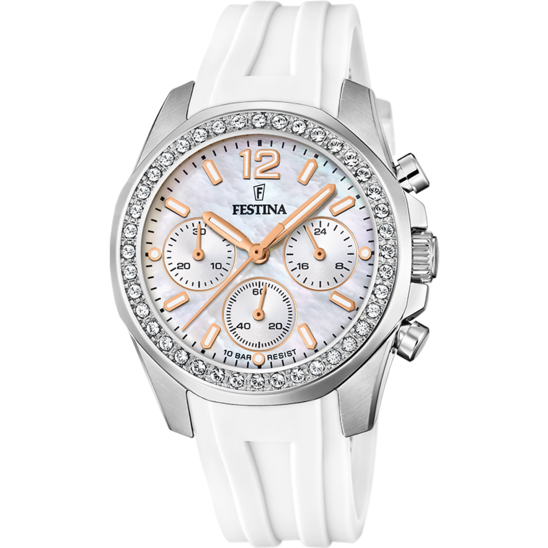 Festina Rainbow F20610-1 - Chronograph - Strap Material Rubber I Festina Watches USA