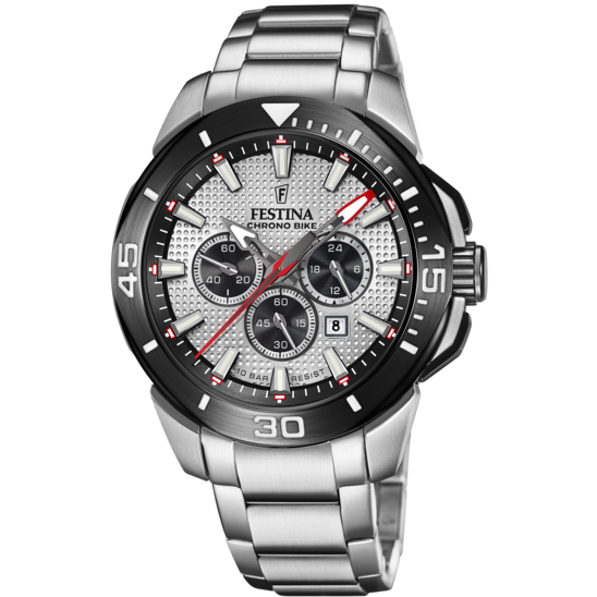 Festina Chrono Bike 2021 F20641-1 - Chronograph - Strap Material Stainless Steel I Festina Watches USA