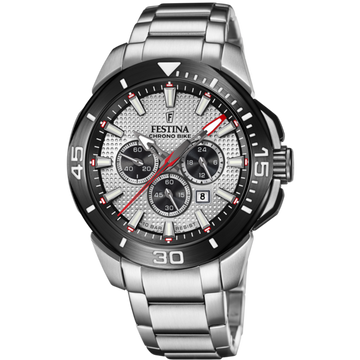 Festina Chrono Bike 2021 F20641-1 - Chronograph - Strap Material Stainless Steel I Festina Watches USA