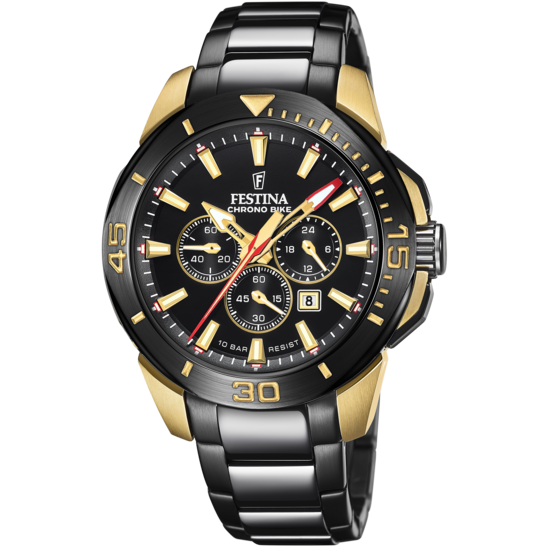 Festina Chrono Bike 2022 Special Edition F20644-1 - Chronograph - Strap Material Stainless Steel I Festina Watches USA