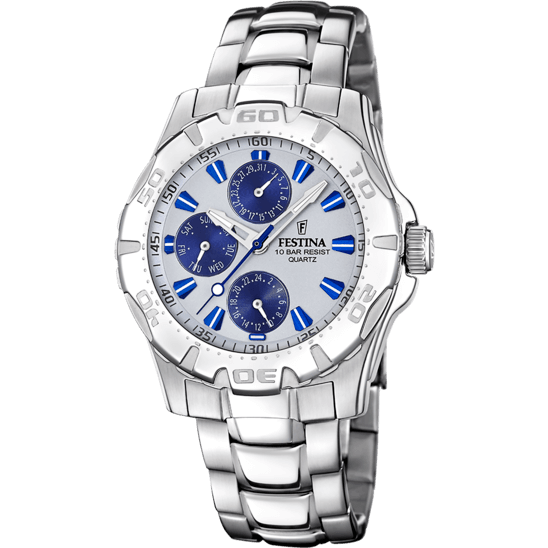 Festina Multifunction F16242-I - Multifunction - Strap Material Stainless Steel I Festina Watches USA