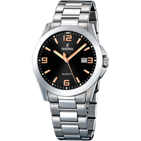 Festina Classics F16376-6 - Analog - Strap Material Stainless Steel I Festina Watches USA