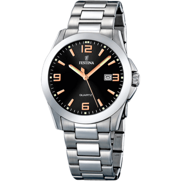 Festina Classics F16376-6 - Analog - Strap Material Stainless Steel I Festina Watches USA