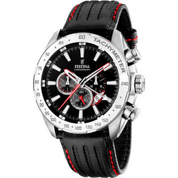 Festina Chrono Sport F16489-5 - Chronograph - Strap Material Leather I Festina Watches USA