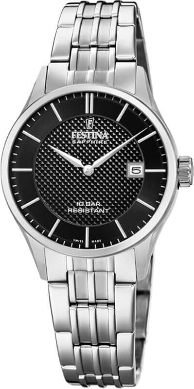Festina Swiss Made F20006-4 - Analog - Strap Material Stainless Steel I Festina Watches USA