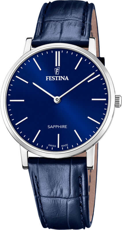 Festina Swiss Made F20012-3 - Analog - Strap Material Leather I Festina Watches USA