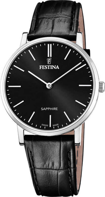 Festina Swiss Made F20012-4 - Analog - Strap Material Leather I Festina Watches USA