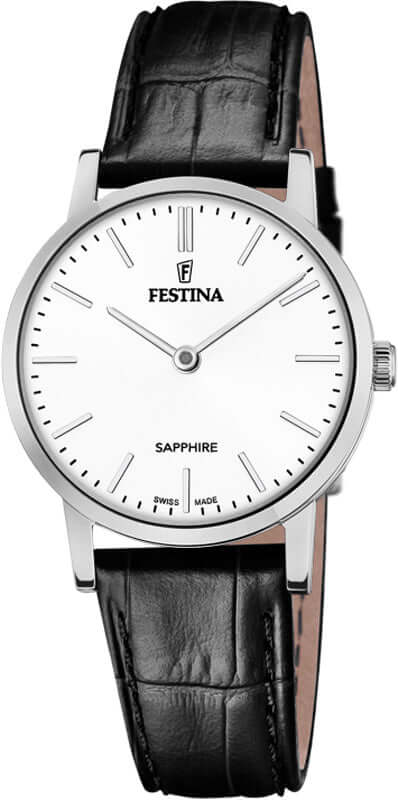 Festina Swiss Made F20013-1 - Analog - Strap Material Leather I Festina Watches USA