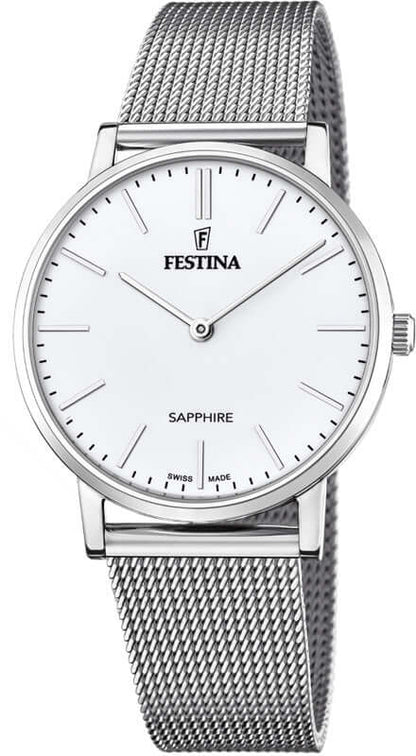 Festina Swiss Made F20014-1 - Analog - Strap Material Stainless Steel I Festina Watches USA