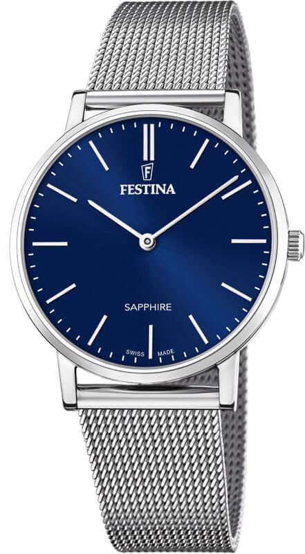 Festina Swiss Made F20014-2 - Analog - Strap Material Stainless Steel I Festina Watches USA