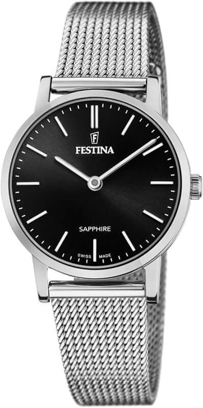 Festina Swiss Made F20015-3 - Analog - Strap Material Stainless Steel I Festina Watches USA