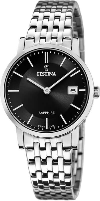 Festina Swiss Made F20019-3 - Analog - Strap Material Stainless Steel I Festina Watches USA