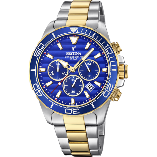 Festina Prestige F20363-2 - Chronograph - Strap Material Stainless Steel I Festina Watches USA