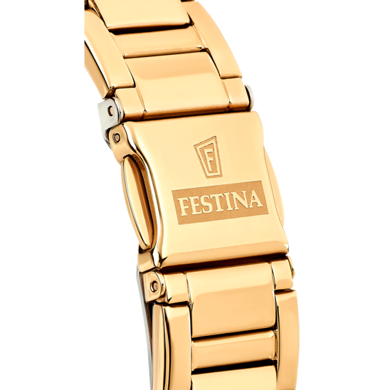 Festina Boyfriend Stainless Steel Chronograph Ladies Watch I Model F20400/1 Quartz Movement