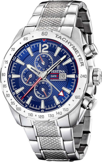 Festina Chrono Sport F20439-2 - Chronograph - Strap Material Stainless Steel I Festina Watches USA