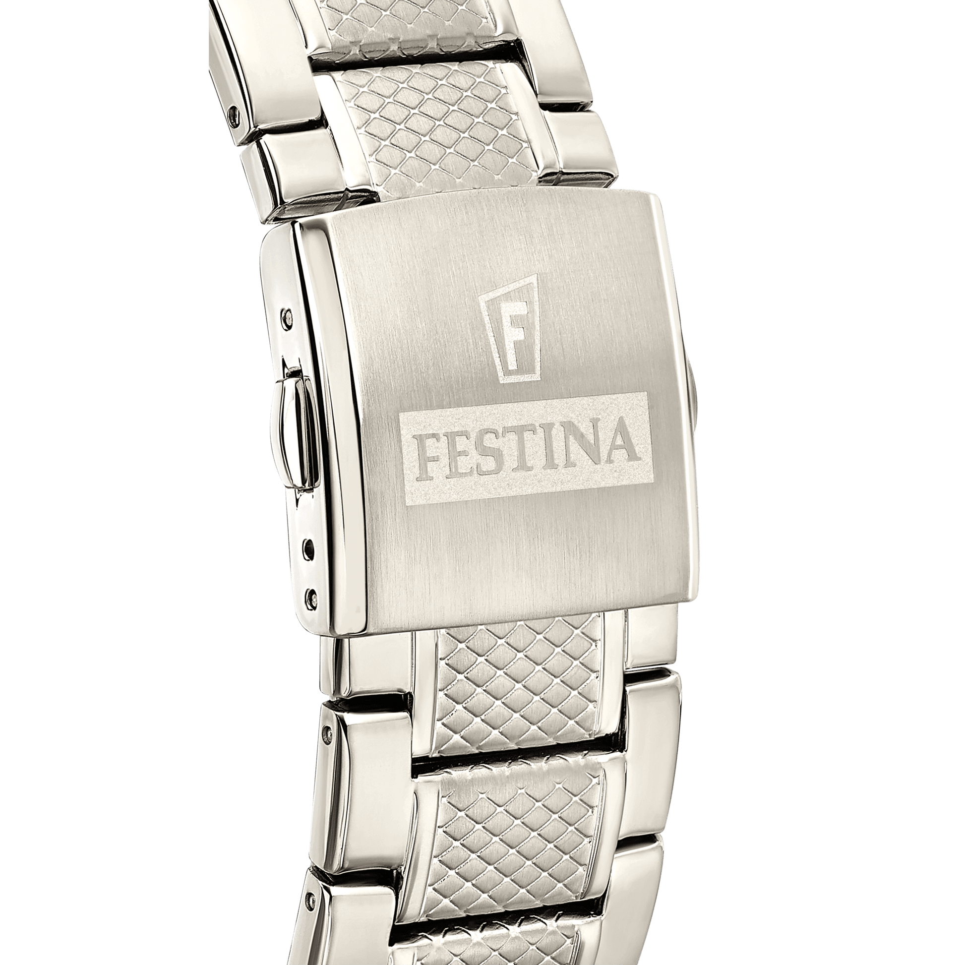 Chrono Sport F20439-2 | Water Resistance 100m/330ft - Strap Material Stainless Steel - Size 44 mm / Free shipping, 2 years warranty & 30 Days Return | Festina Watches USA
