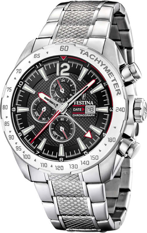 Festina Chrono Sport F20439-4 - Chronograph - Strap Material Stainless Steel I Festina Watches USA
