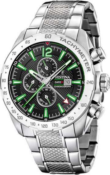 Festina Chrono Sport F20439-6 - Chronograph - Strap Material Stainless Steel I Festina Watches USA