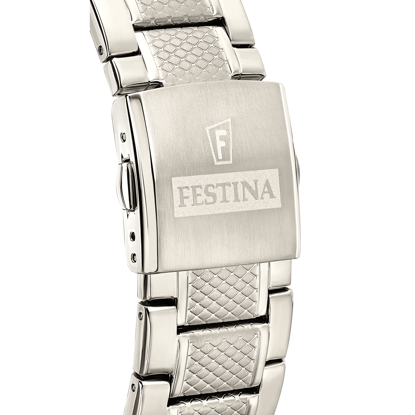 Chrono Sport F20439-6 | Water Resistance 100m/330ft - Strap Material Stainless Steel - Size 44 mm / Free shipping, 2 years warranty & 30 Days Return | Festina Watches USA