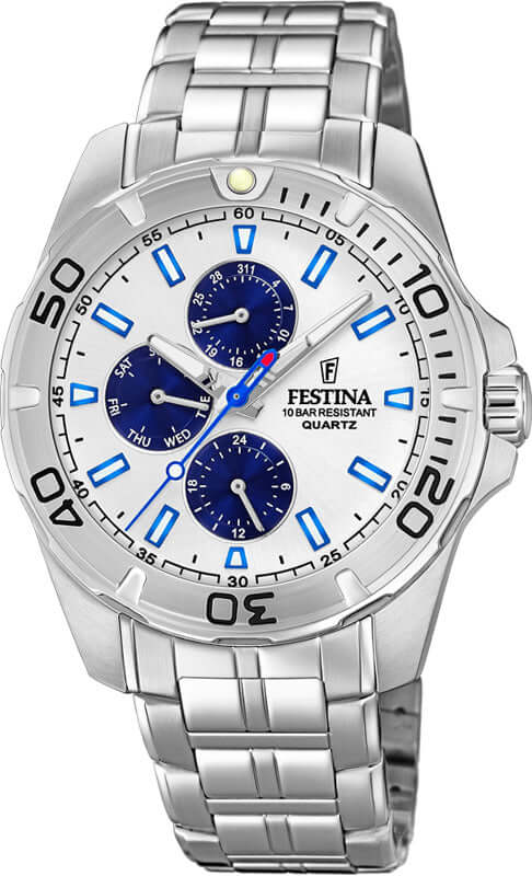 Festina Multifunction F20445-1 - Multifunction - Strap Material Stainless Steel I Festina Watches USA